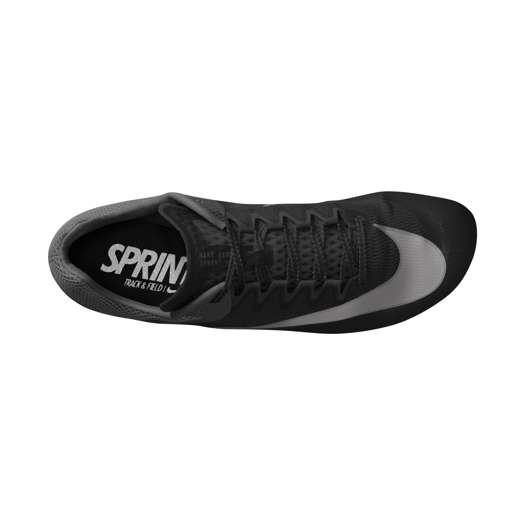 Nike Zoom Rival S Black & White Racing Sprint Soccer Shoes Cleats Spikes Size 13 Nike Zoom Rival Sprint Black/White main image 2