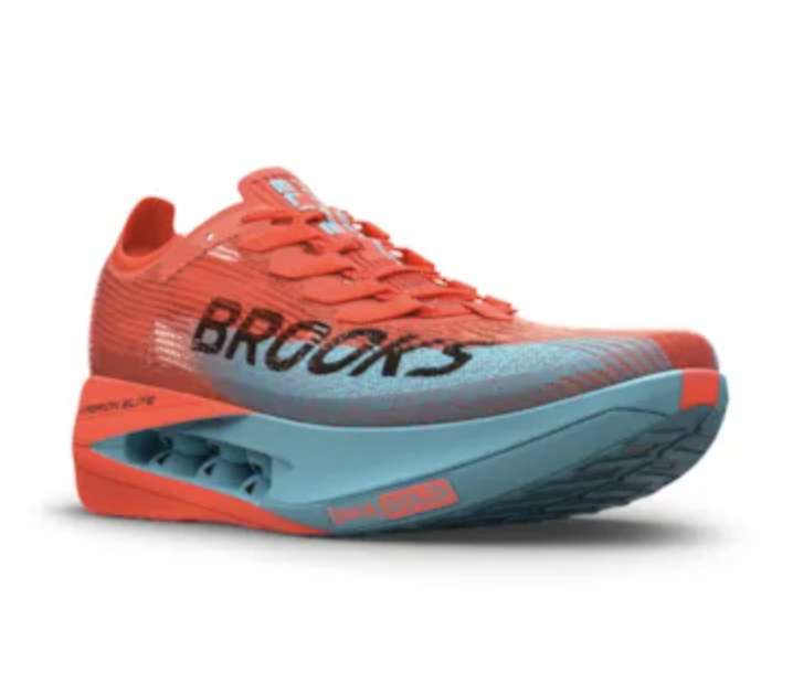 Brooks Unisex Hyperion Elite 5 Pink Clay/Atomizer Blue display picture 1