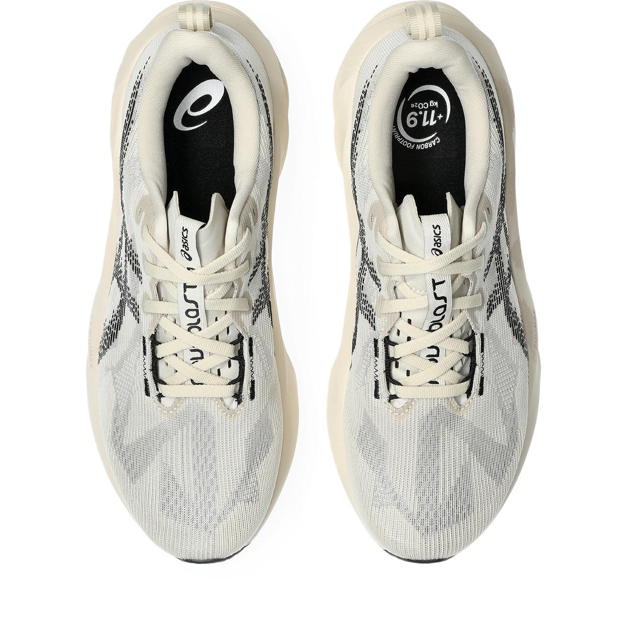 アシックス NOVABLAST 5 26.5cm Oatmeal/Black ASICS NOVABLAST 5 Oatmeal/Black