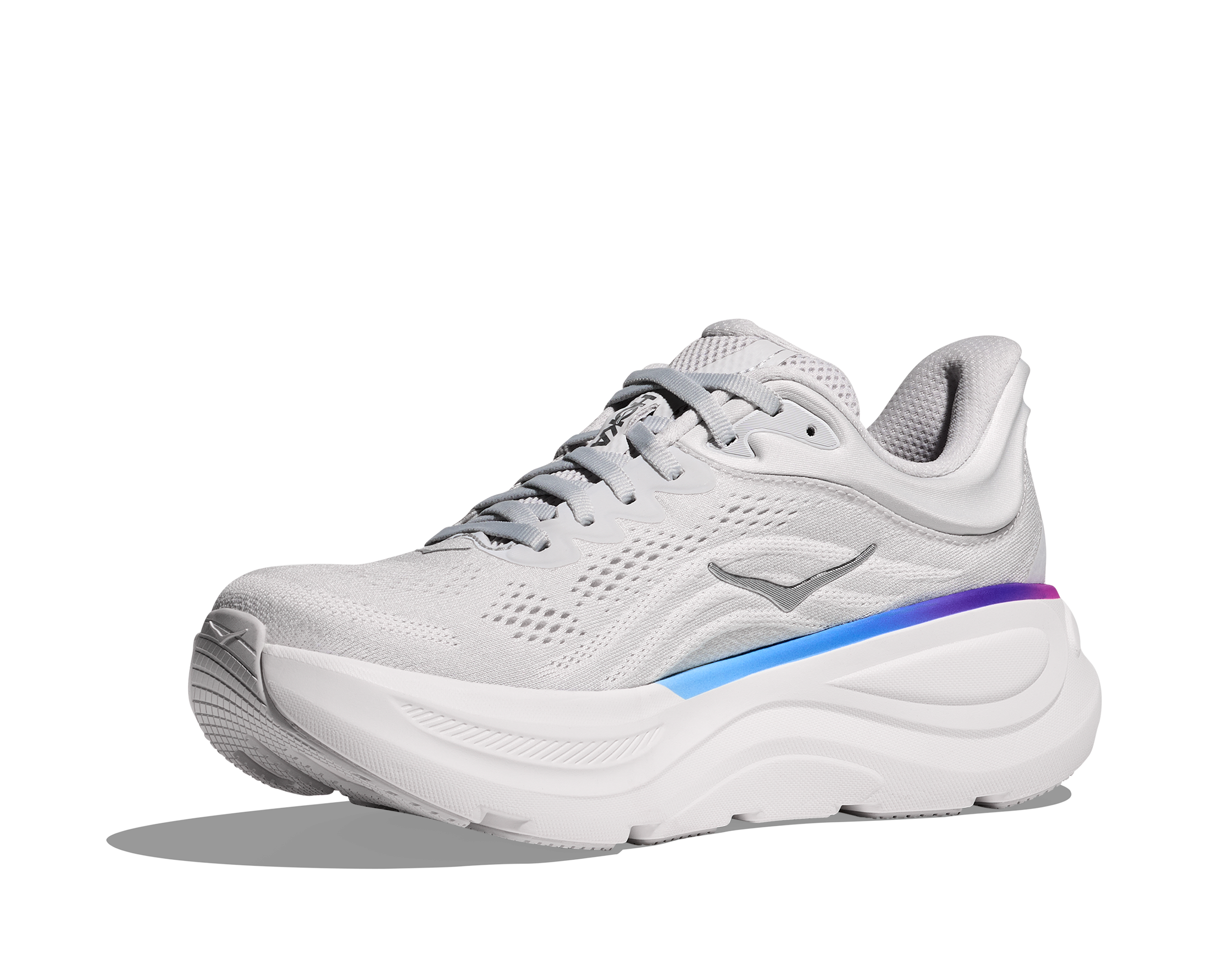 HOKA WOMEN'S BONDI 9 COSMIC GREY/ WHITE