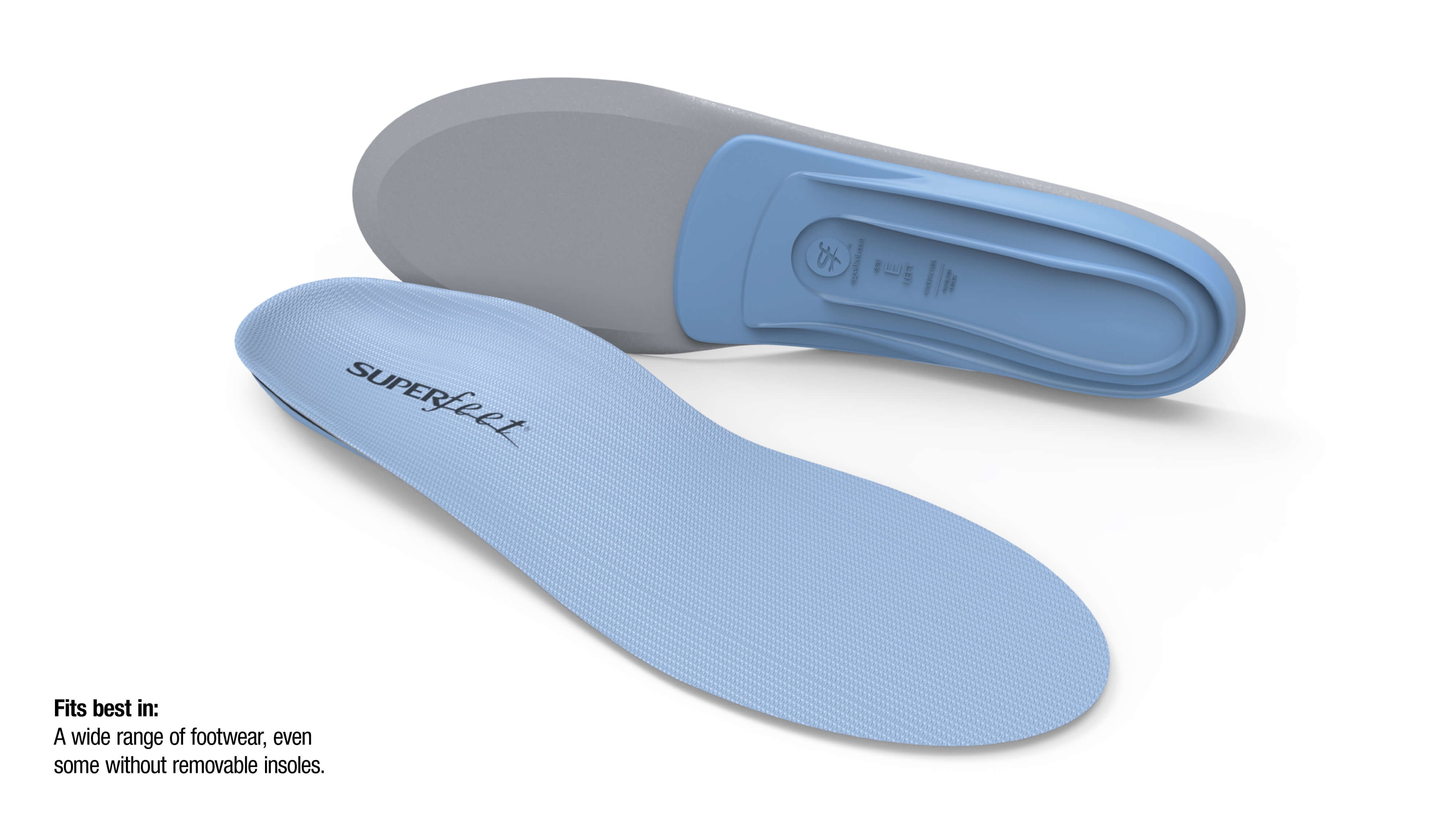 スニーカー SUPERfeet TRIM BLUE A 21.0-22.0cm A1 SUPERfeet TRIM BLUE A 21.0-22.0cm A1