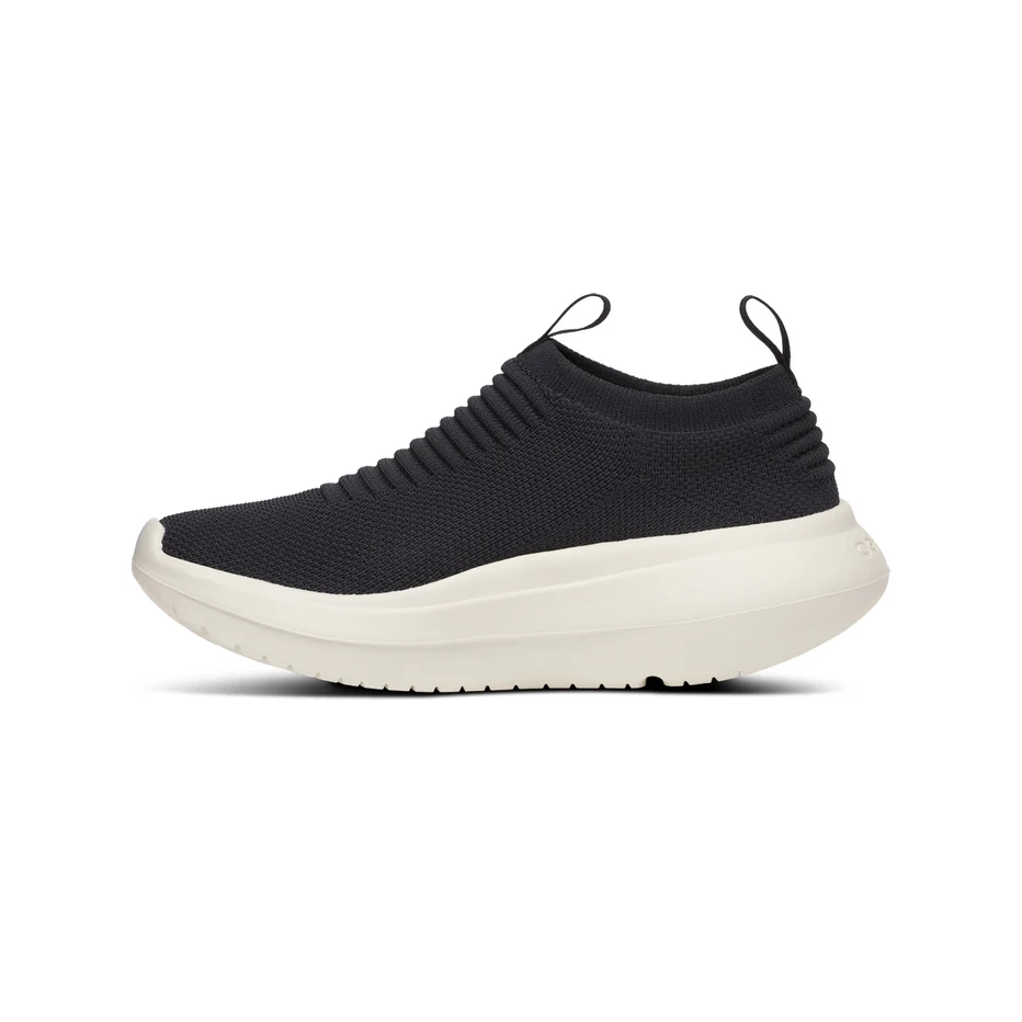 OOFOS★5088 OOMY ZEN CHALK ★ OOFOS Women's OOMY ZEN Chalk/Black