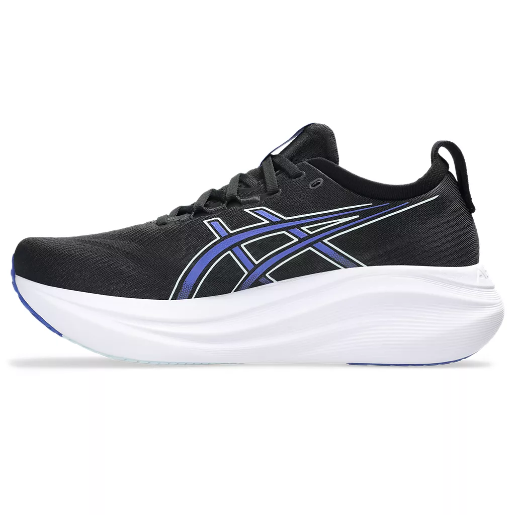 ASICS Men's NIMBUS 27 Black/Dark Cobalt