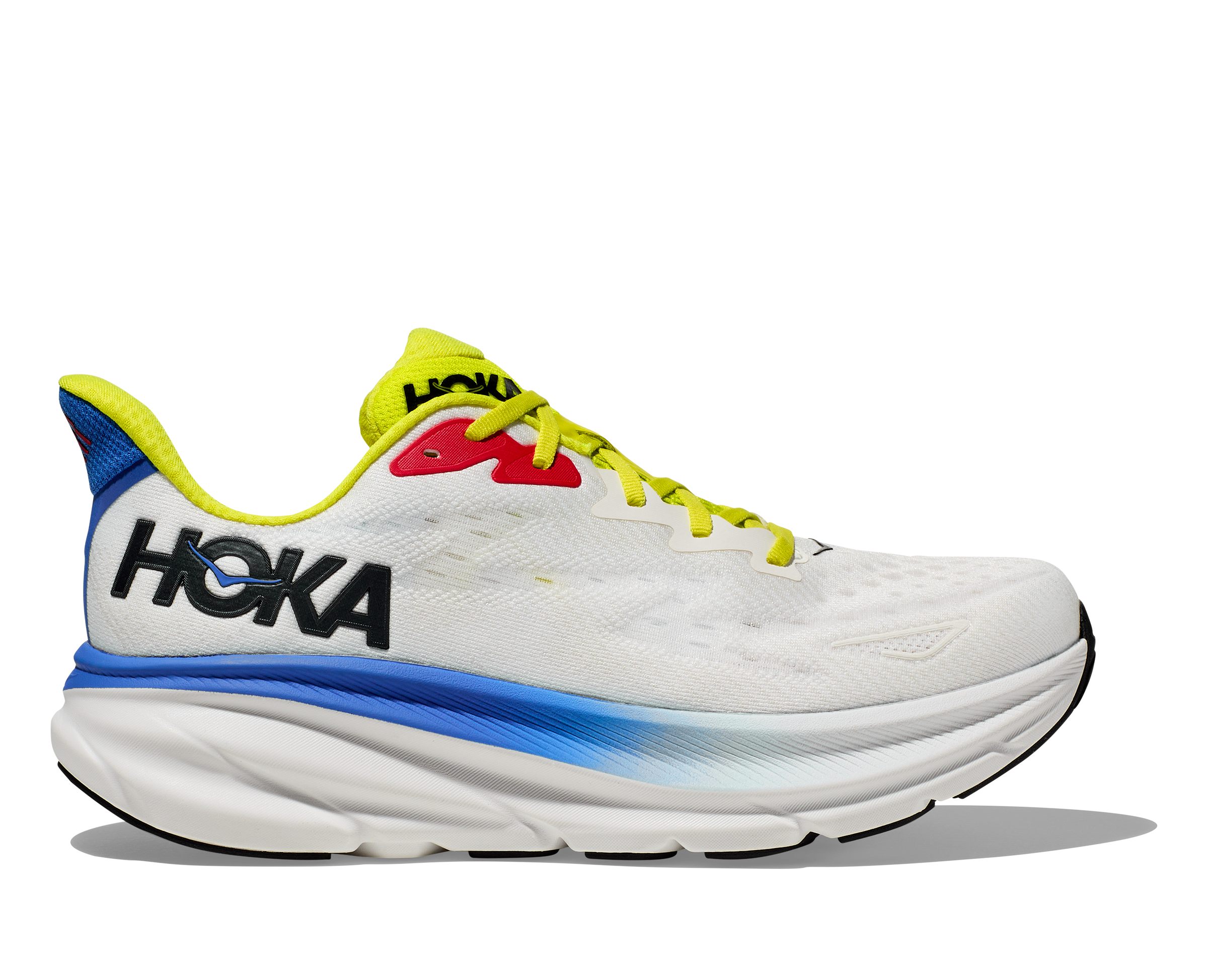HOKA Men's Clifton 9 BLANC DE BLANC / VIRTUAL BLUE
