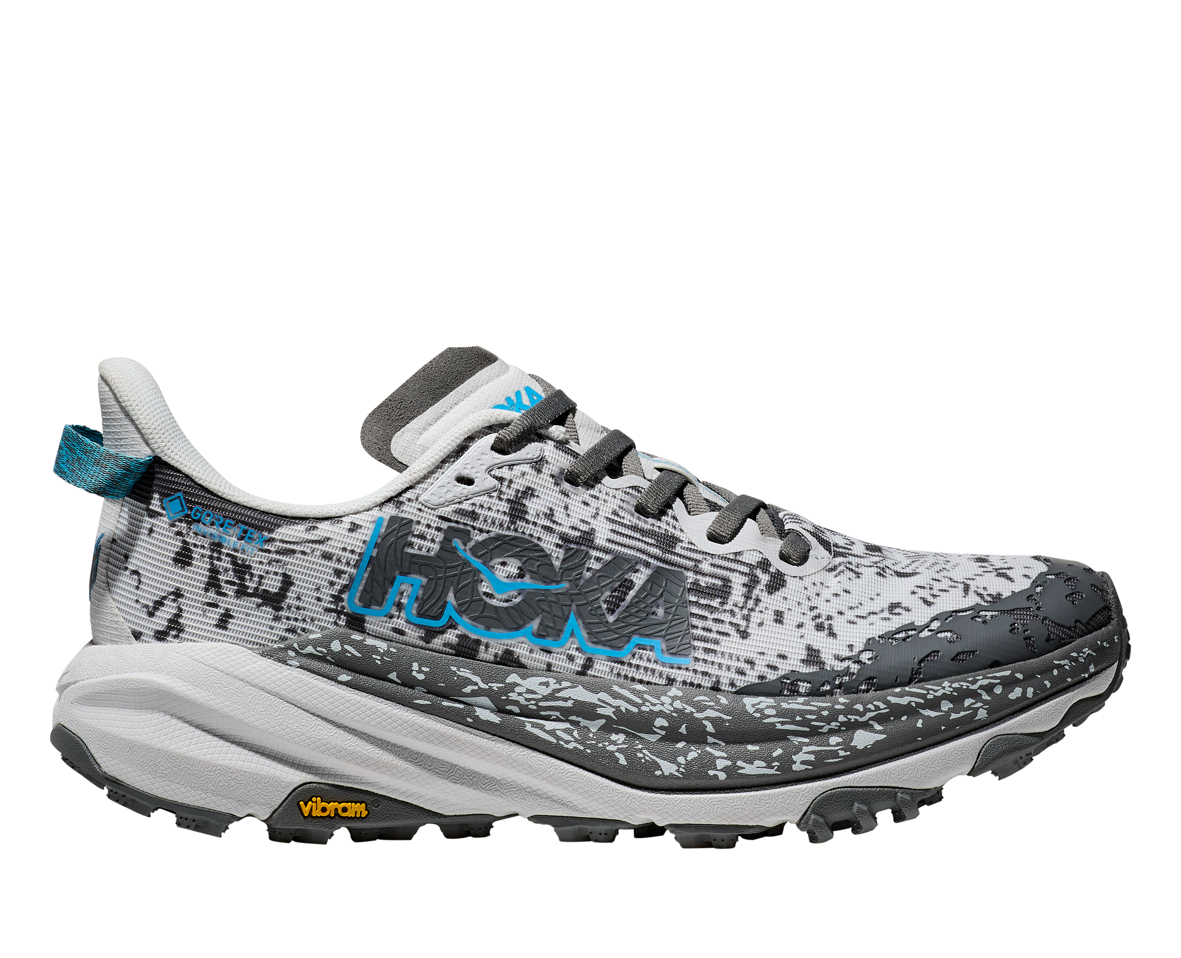 HOKA WOMEN'S SPEEDGOAT 6 GTX COSMIC GREY/ASTEROID