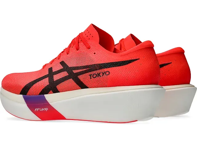 アシックスメタライズ東京Asicsrise RedTokyo27.5cm New Asics Metarise Tokyo Men's red mid-top running shoes