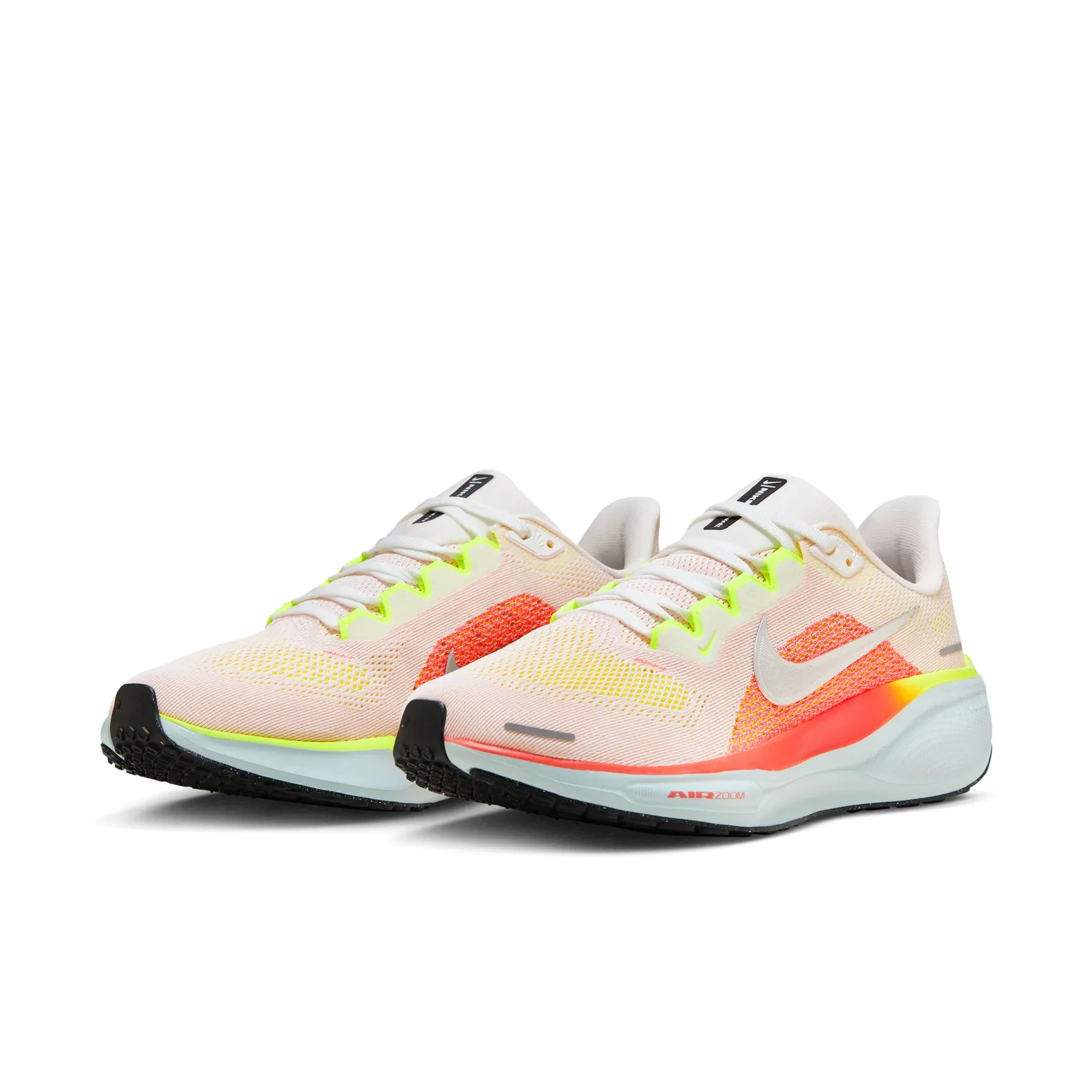Nike Women's Pegasus 41 SUMMIT WHITE/CHROME-BRIGHT CRIMSON