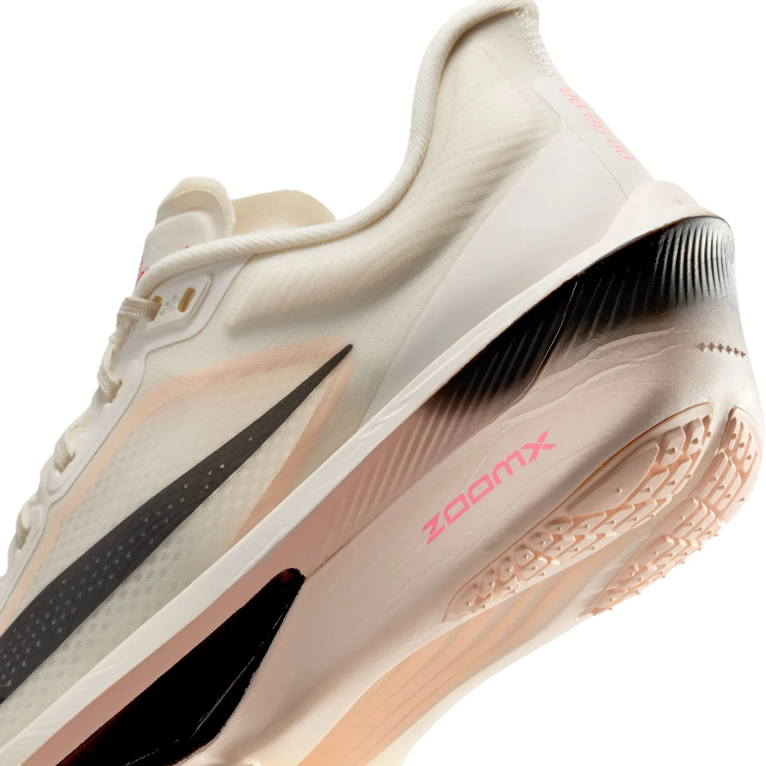 Nike Women's Zoom Fly 6 Pale Ivory/Black/Crimson