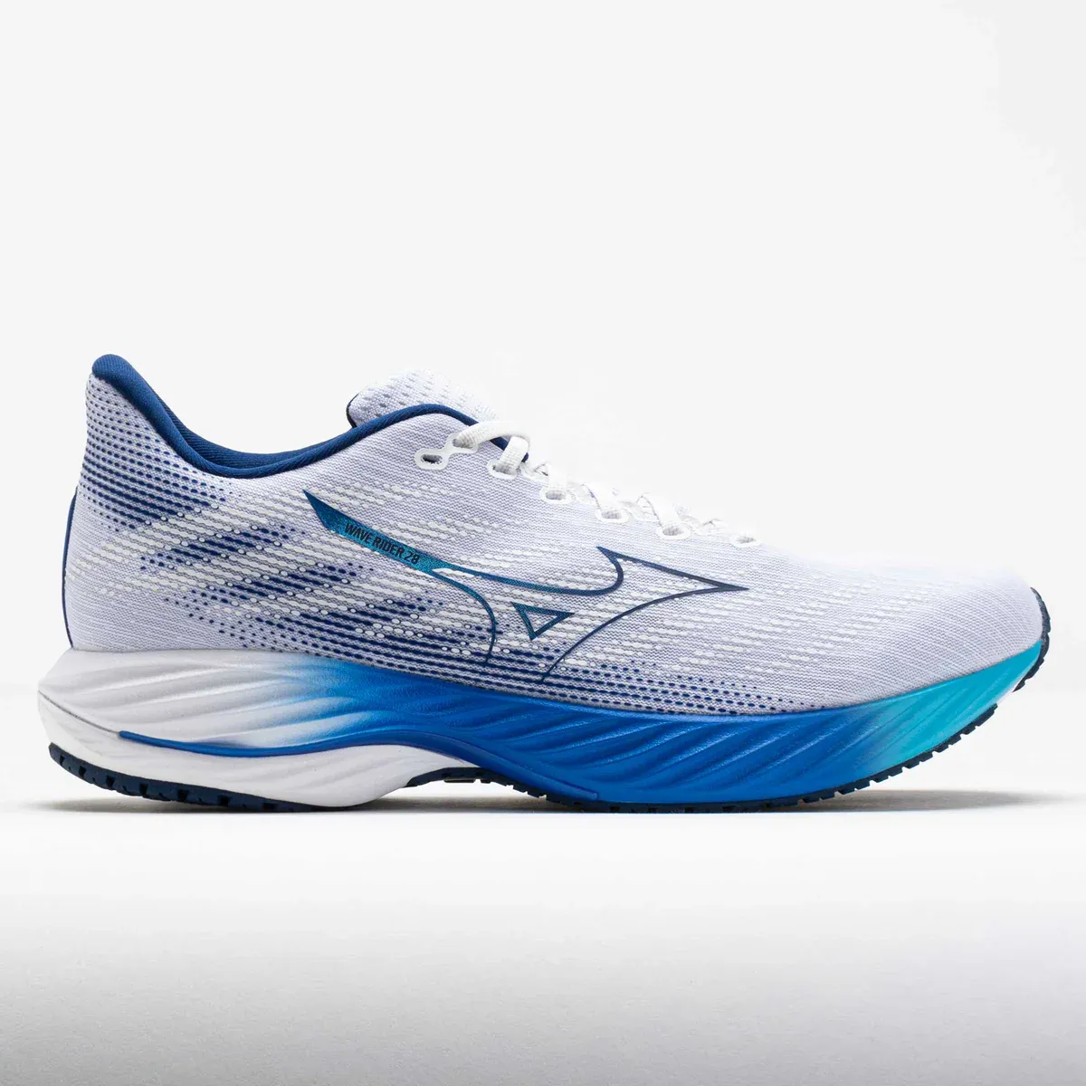 靴 MIZUNO WAVE RIDER28 NAVY WHITE 28.0 Mizuno Wave Rider 28 Review | Fleet Feet