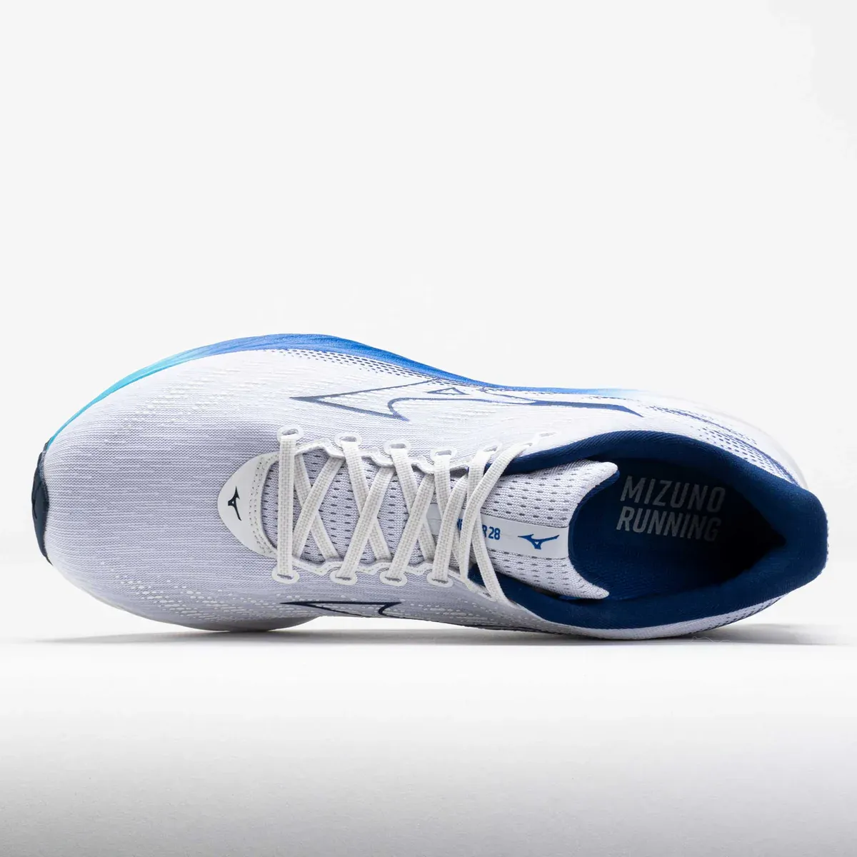 Mizuno Wave Rider 28 ホワイト/ブルー　26.5 Mizuno Wave Rider 28 Review | Fleet Feet