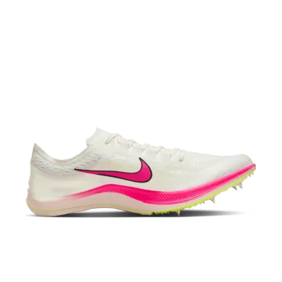 NIKE ZOOMX DRAGONFLY ホワイト/ピンク 25.5 NIKE ZoomX Dragonfly Track Spikes Mens 5 Womens 6.5 Sail