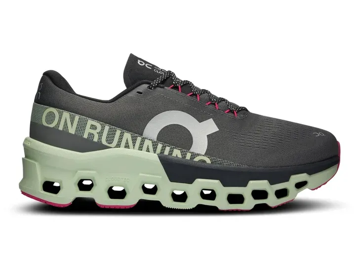 On Men's Cloudmonster 2 Asphalt/ Lima