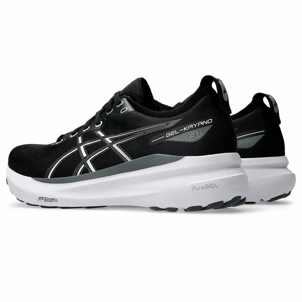 ASICS MEN'S GEL-KAYANO 31 (4E Wide) Black/White